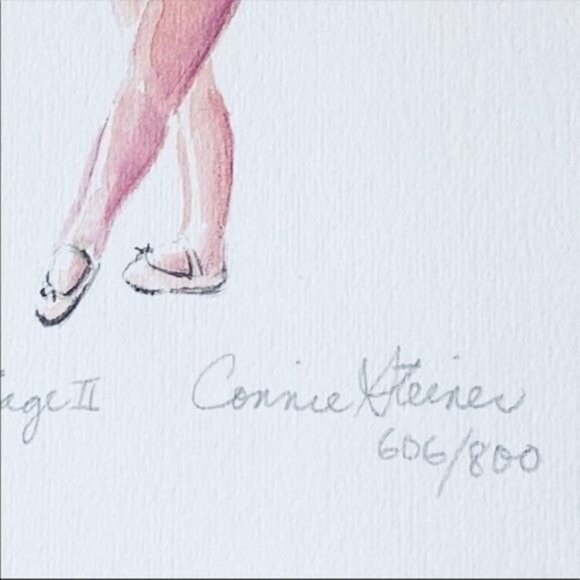 Ballet Center Stage I & II Signed/Numbered Prints by Connie Steiner - Picture 12 of 13